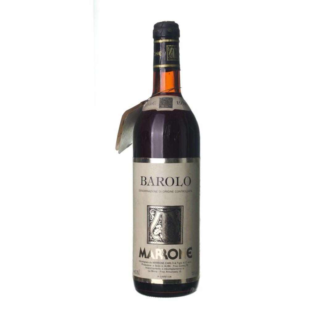 1978 Barolo Marrone Carlo & Figlio
