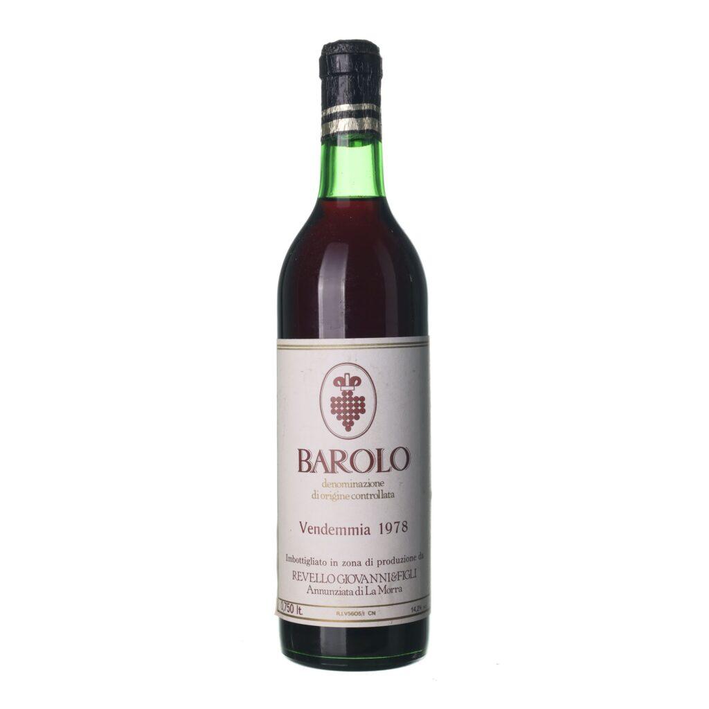 1978 Barolo Revello Giovanni & Figli