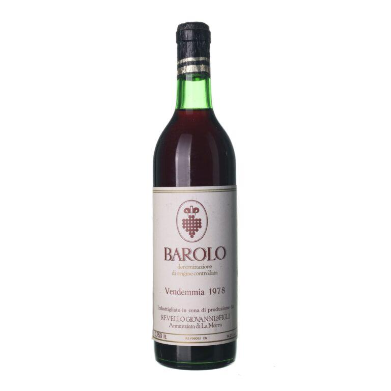 1978 Barolo Revello Giovanni & Figli