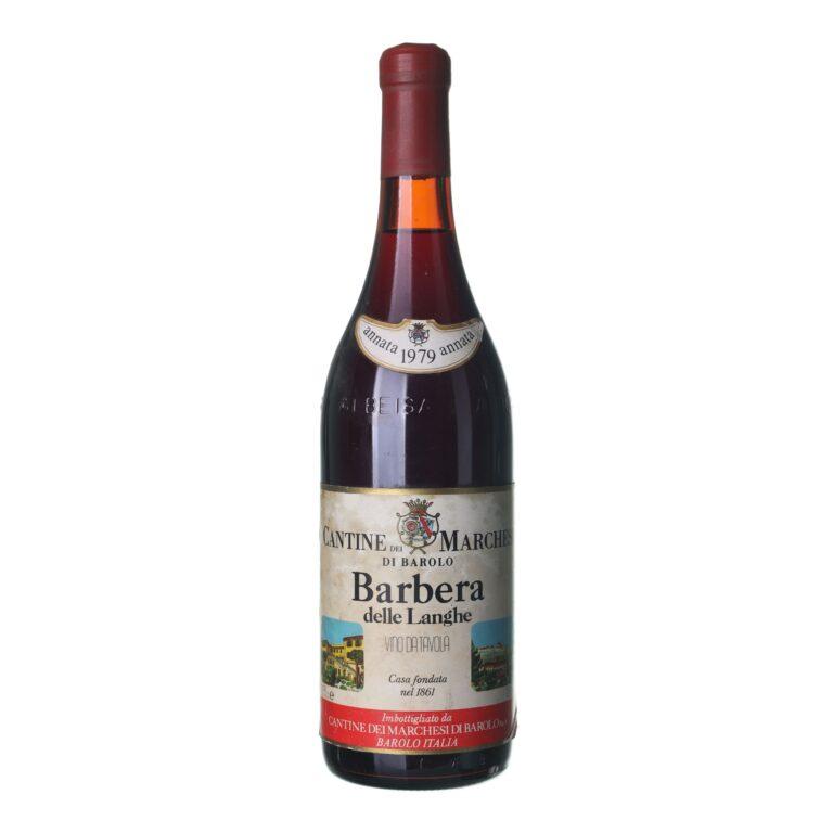 1979 Barbera delle Langhe Marchesi di Barolo