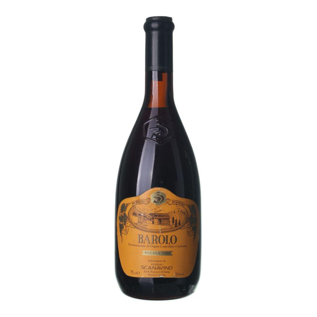1984 Barolo Riserva Poderi Scanavino