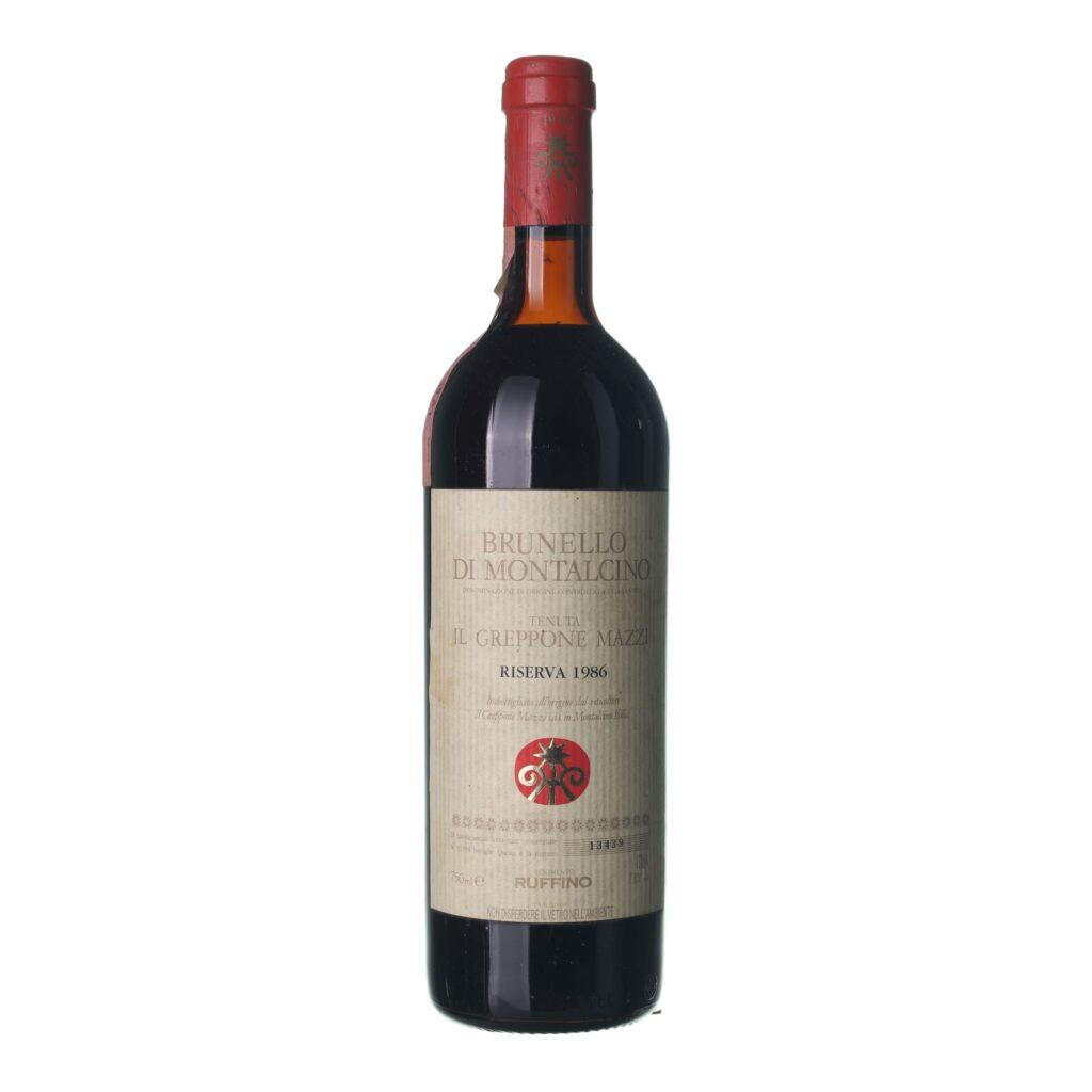 1986 Brunello di Montalcino Riserva Ruffino