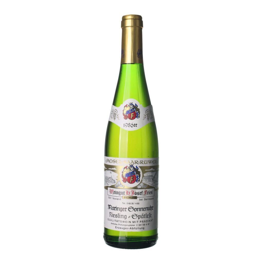 1986 Ryzlink rýnský / Riesling Pozdní sběr Weingut Markus Fries Maringer Sonnenuhr