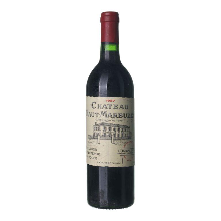 1987 Saint-Estèphe Chateau Haut-Marbuzet