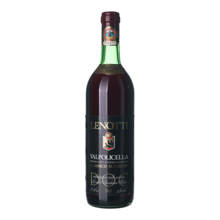 1987 Valpolicella Lenotti