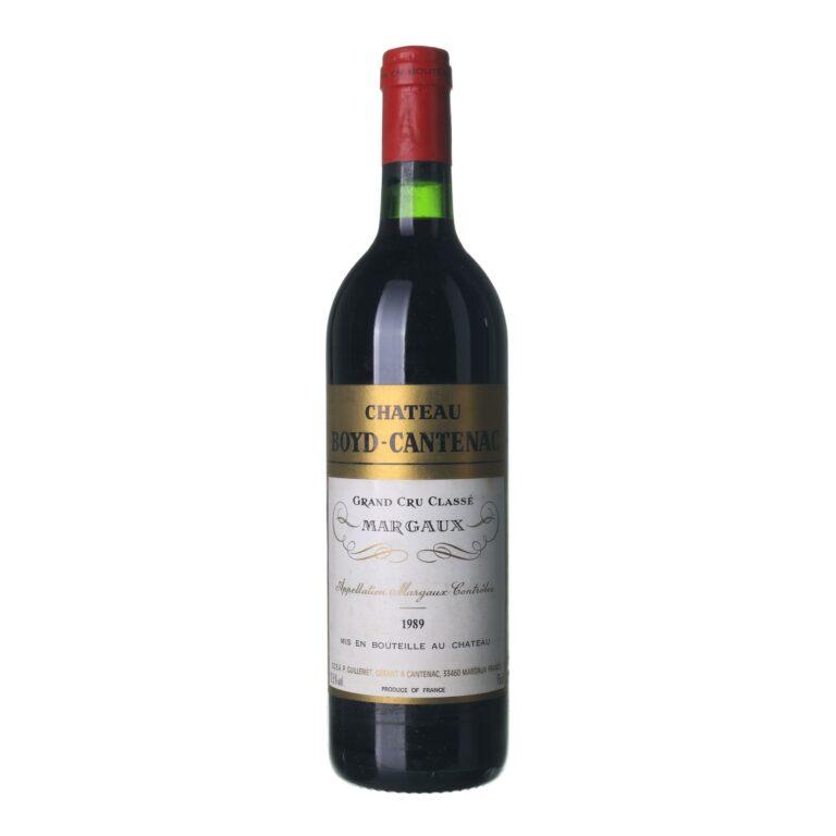 1989 Margaux Grand Cru Chateau Boyd-Cantenac