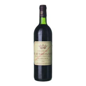 1996 Margaux Grand Cru Chateau Bel Air-Marquis d'Aligre