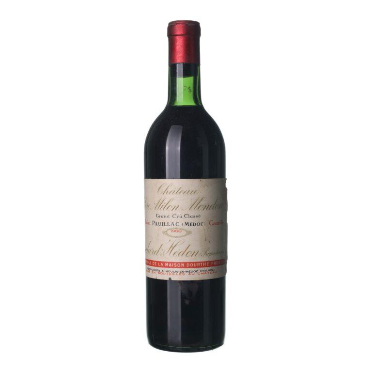 1960 Pauillac Grand Cru Chateau Clerc Milon Mondon