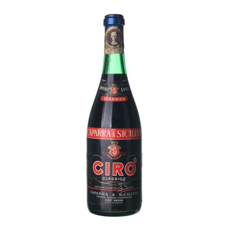 1961 Cirò Caparra & Siciliani