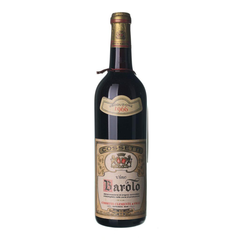 1966 Barolo Cossetti Clemente & Figli