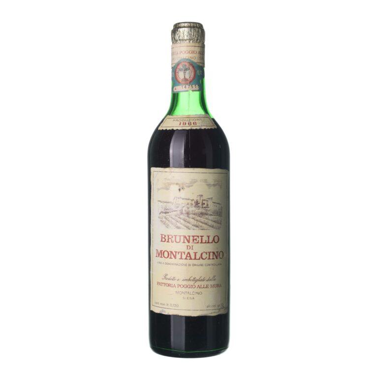 1966 Brunello di Montalcino Poggio Alle Mura