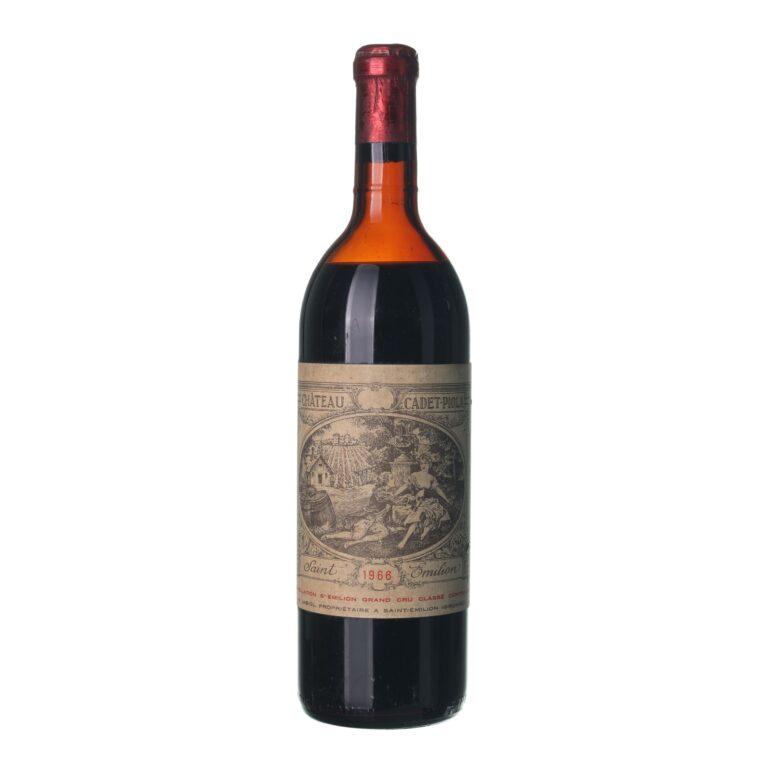 1966 Saint-Émilion Grand Cru Chateau Cadet-Piola