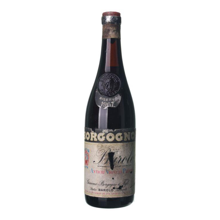 1967 Barolo Riserva Giacomo Borgogno & Figli