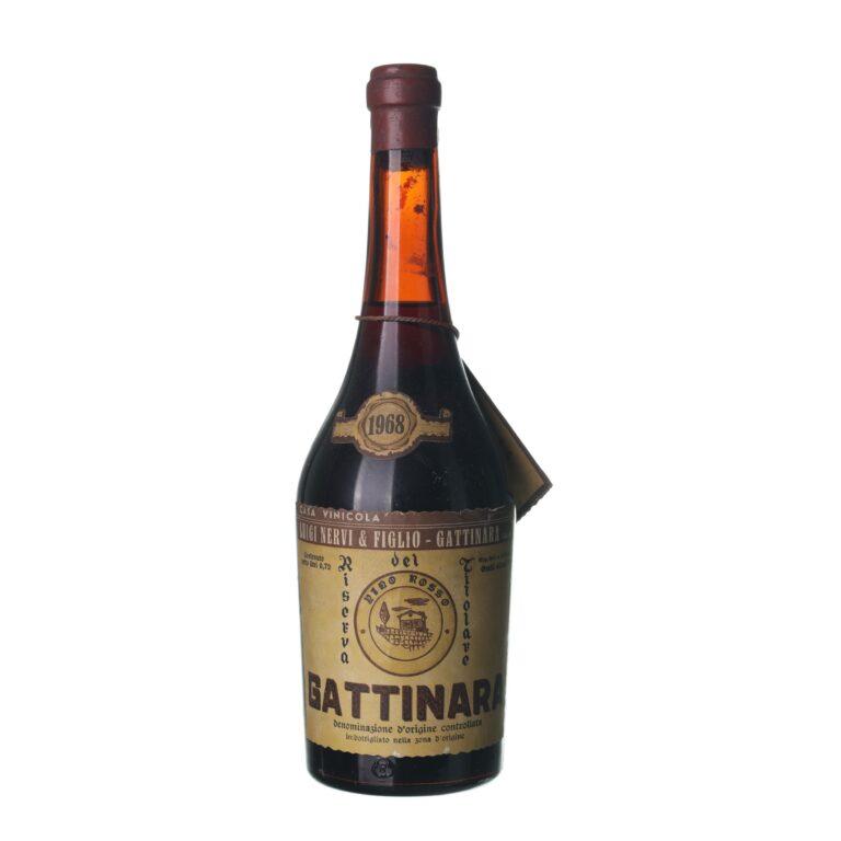 1968 Gattinara Riserva Luigi Nervi e Figlio