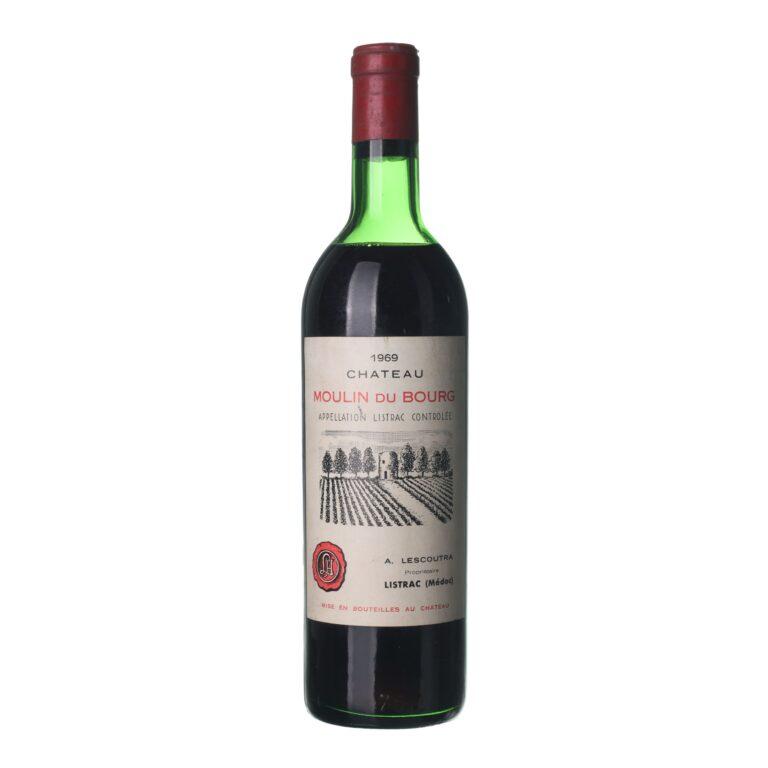 1969 Listrac Chateau Moulin du Bourg