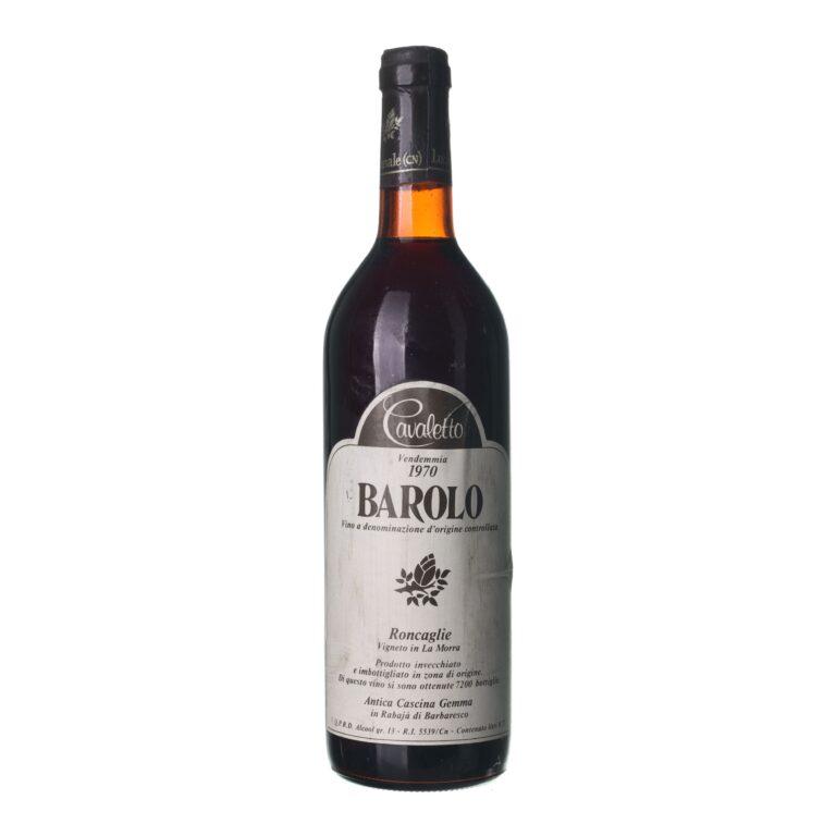 1970 Barolo Antica Cascina Gemma