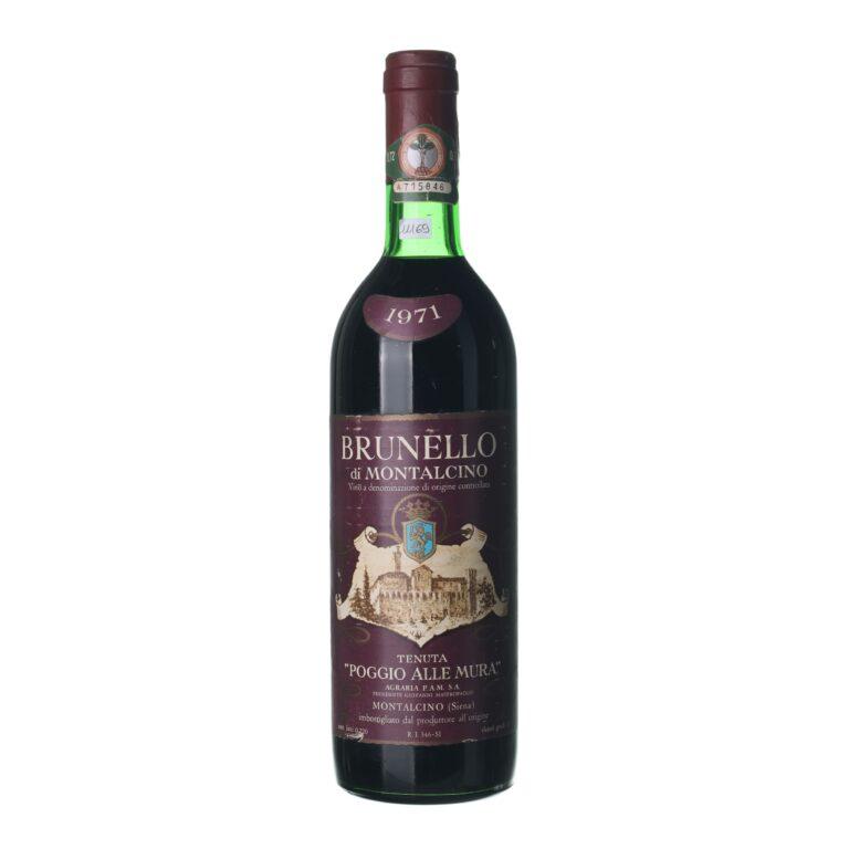 1971 Brunello di Montalcino Poggio Alle Mura