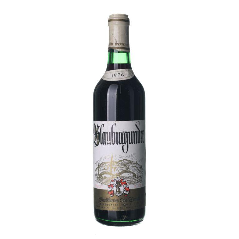 1976 Rulandské modré / Pinot Noir Weinkellereien Vaja-Bonatti
