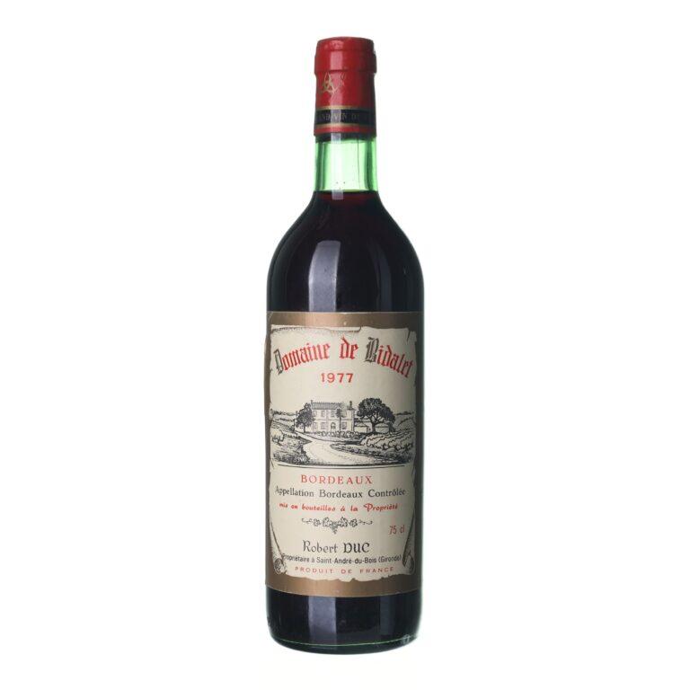 1977 Bordeaux Domaine de Bidalot