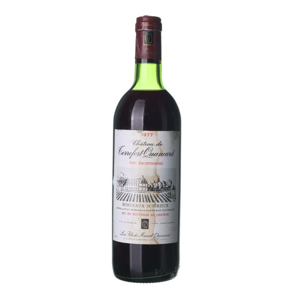 1977 Bordeaux Supérieur Château de Terrefort-Quancard