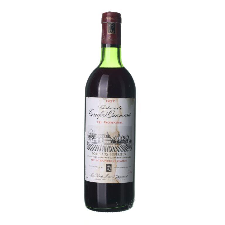 1977 Bordeaux Supérieur Château de Terrefort-Quancard