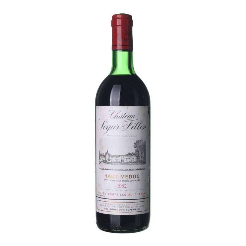 1982 Haut-Médoc Cru Bourgeois Supérieur Chateau Segur Fillon