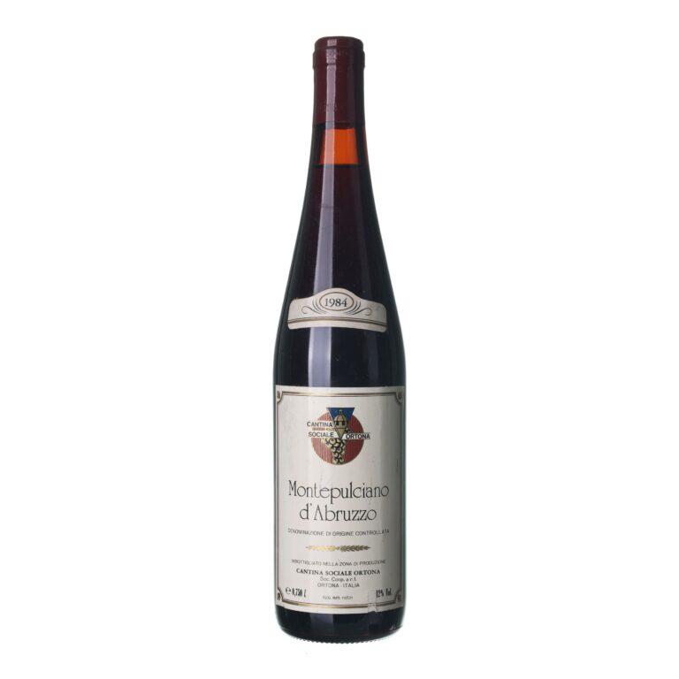 1984 Montepulciano d´Abruzzo Cantina Sociale Ortona