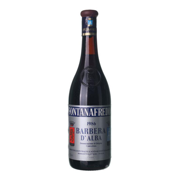 1986 Barbera d´Alba Fontanafredda
