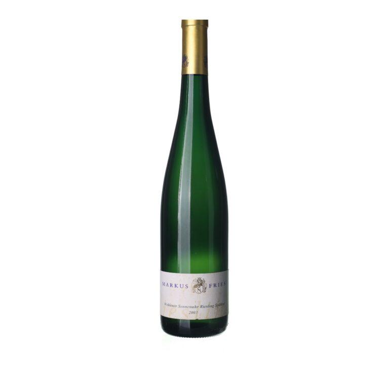 2003 Ryzlink rýnský / Riesling Pozdní sběr Weingut Markus Fries Wehlener Sonnenuhr