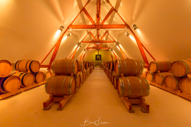 Beczki w Champagne Bouché