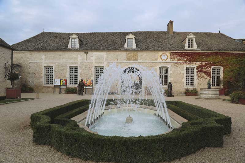 A fountain in Burgundy, Chateau de Pommard